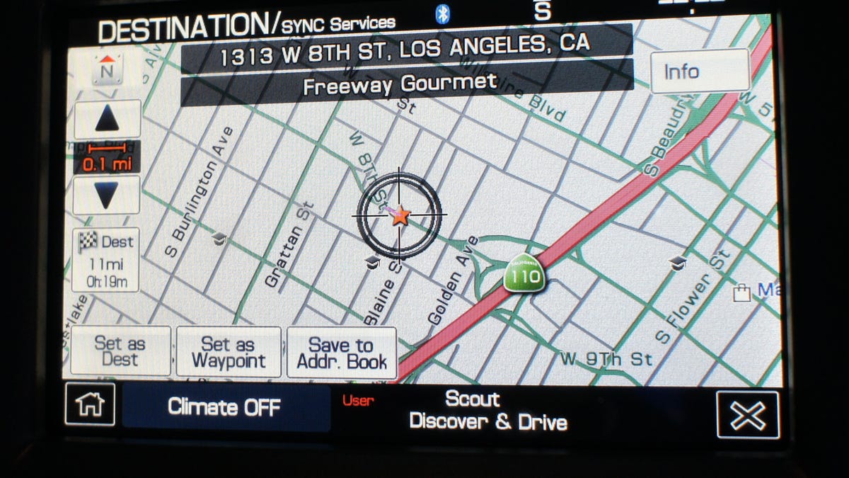 Scout navigation app