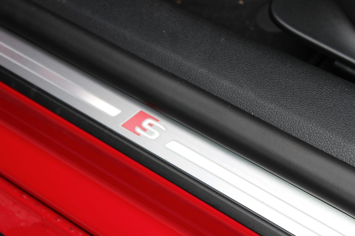 2018 Audi S5 Sportback in Tango Red over Rotor Gray