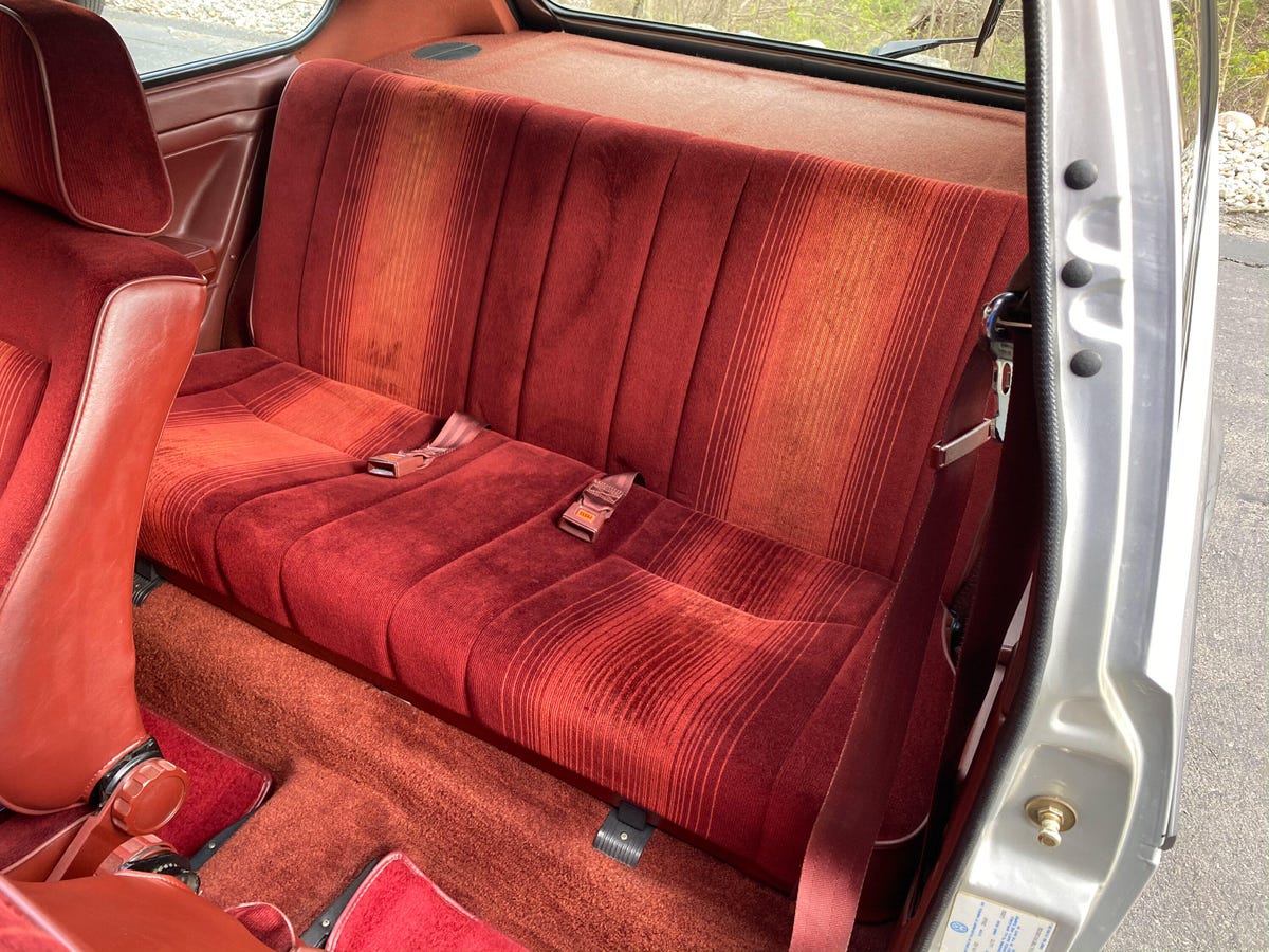 1985 VW GTI - back seats