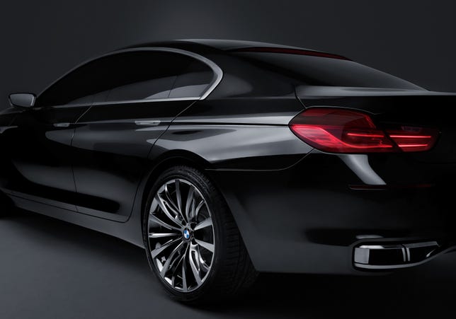 BMW Concept Gran Coupe will use the same powertrain as the 5, 6, and 7 series.