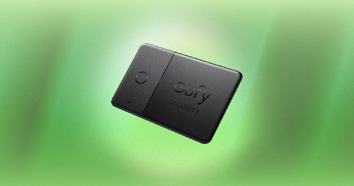 This Slim Eufy SmartTrack Card Is  Off for Prime Members