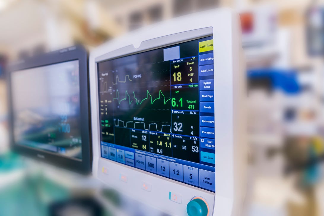 Monitore, die während der Herzchirurgie verwendet werden