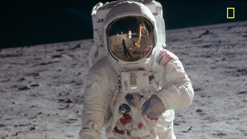 Apollo: Missions to the Moon clip shows rare footage of the world watching the moon landing