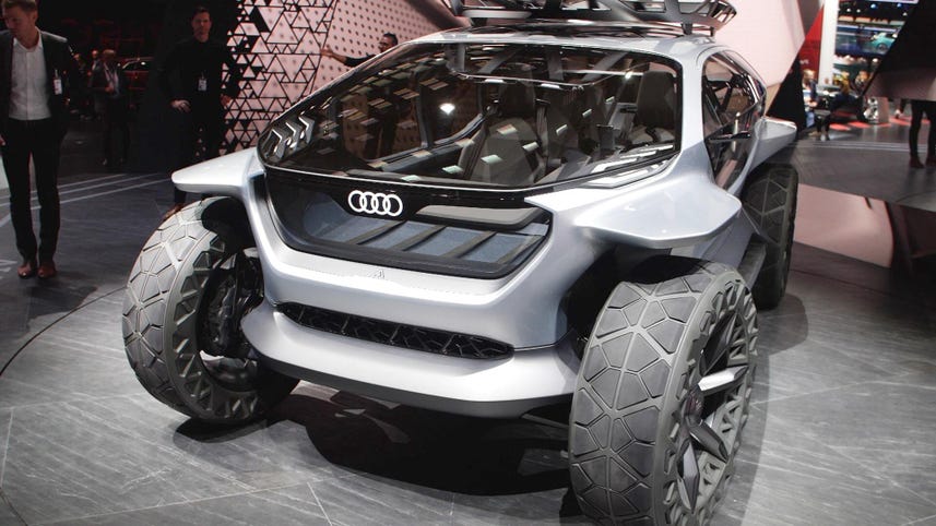Audi AI:Trail: An autonomous off-roader with its own fleet of drones