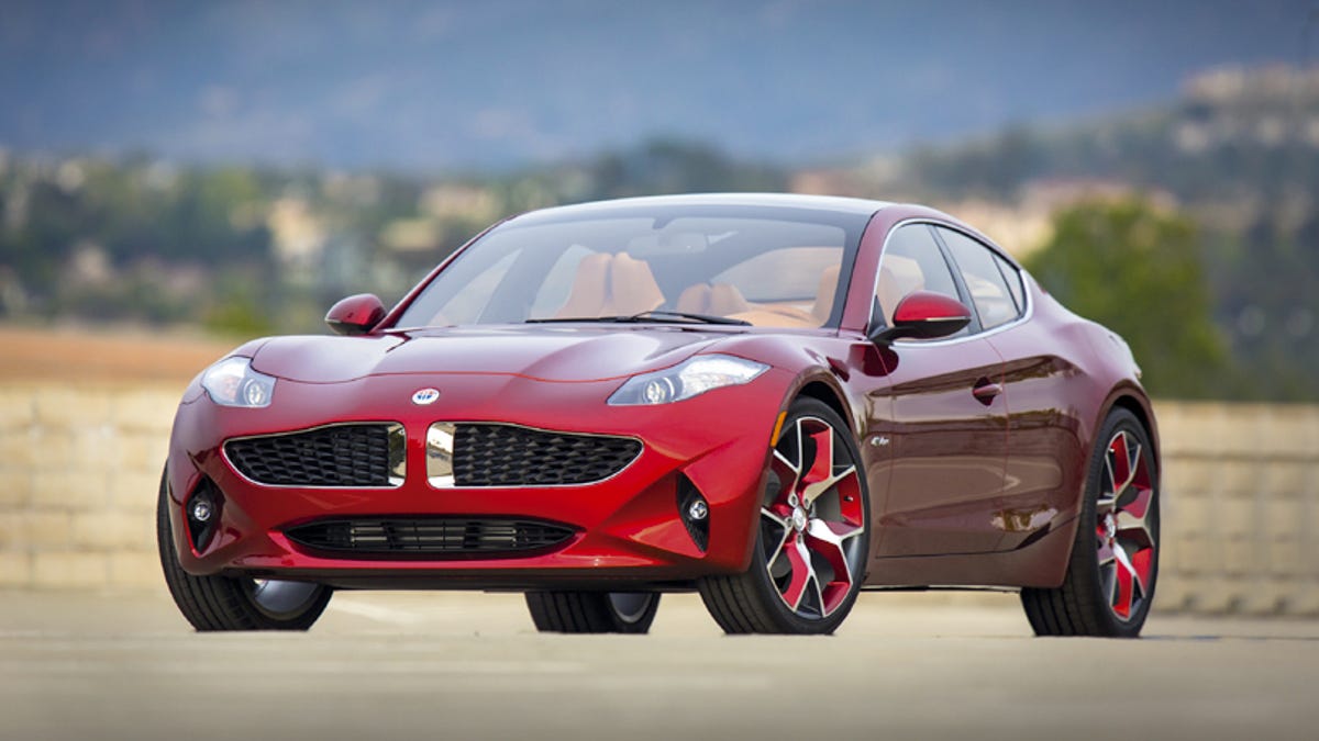 Fisker Automotive&apos;s Atlantic plug-in electric car, known as Project Nina, will be revealed tomorrow night in New York.