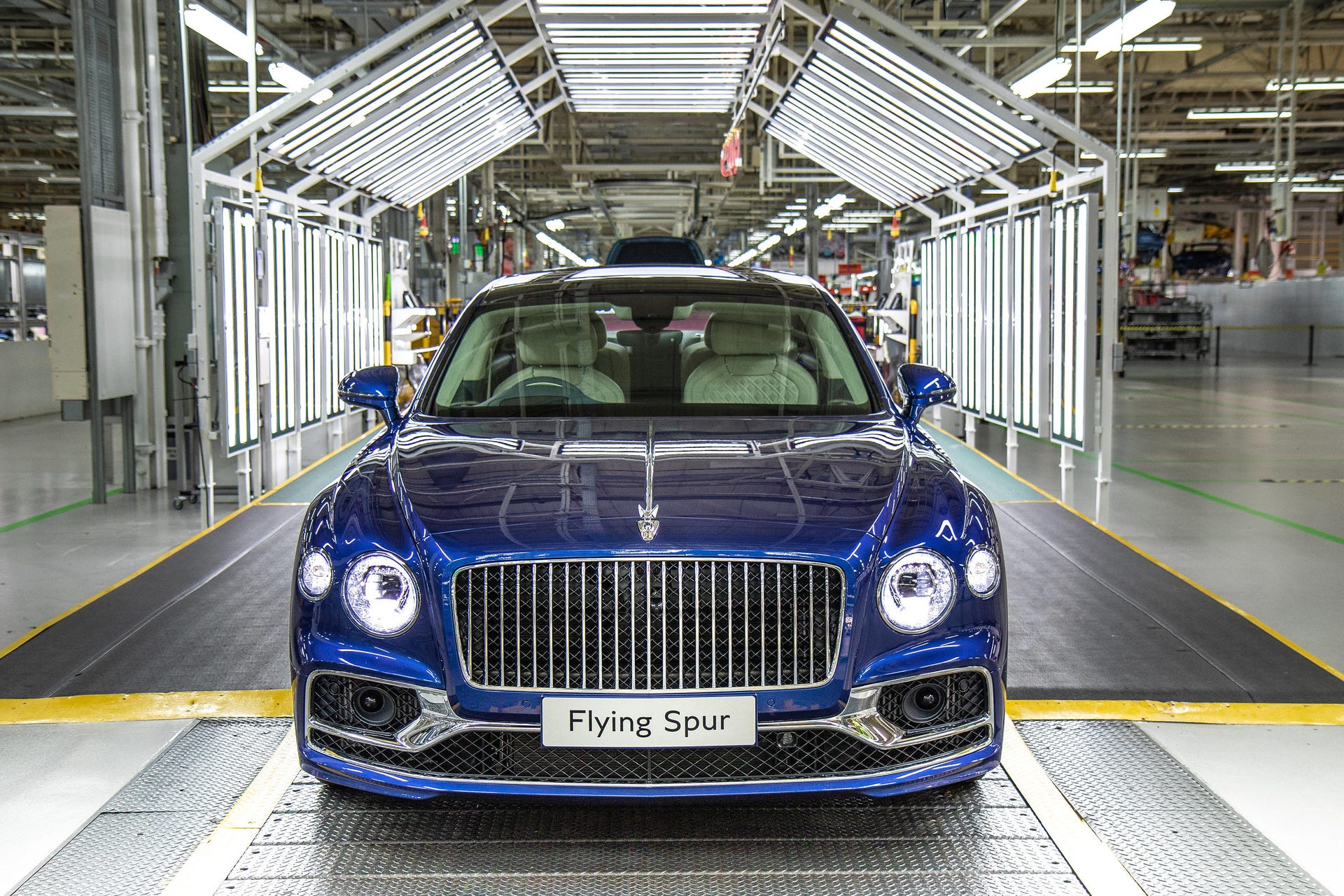 2020 Bentley Flying Spur production