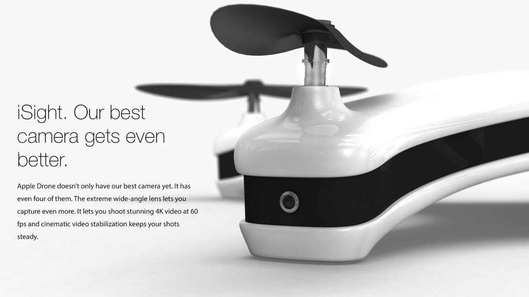 Apple Drone concept camera