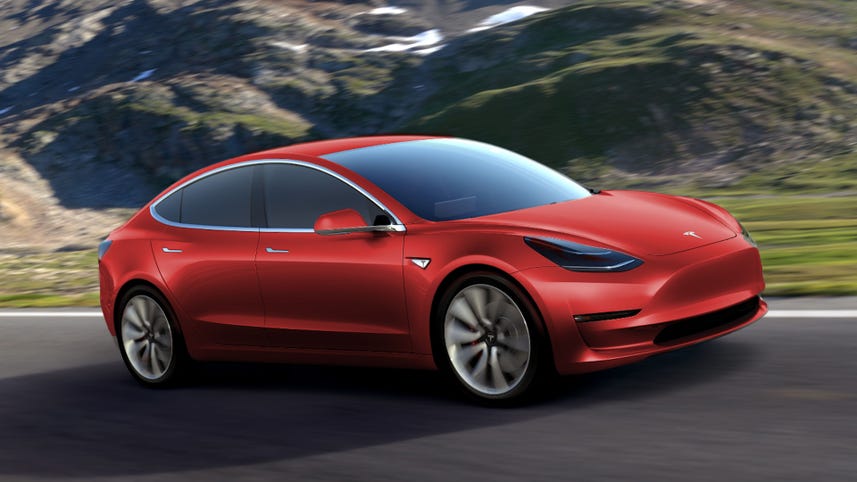 Tesla Model 3 details leak online