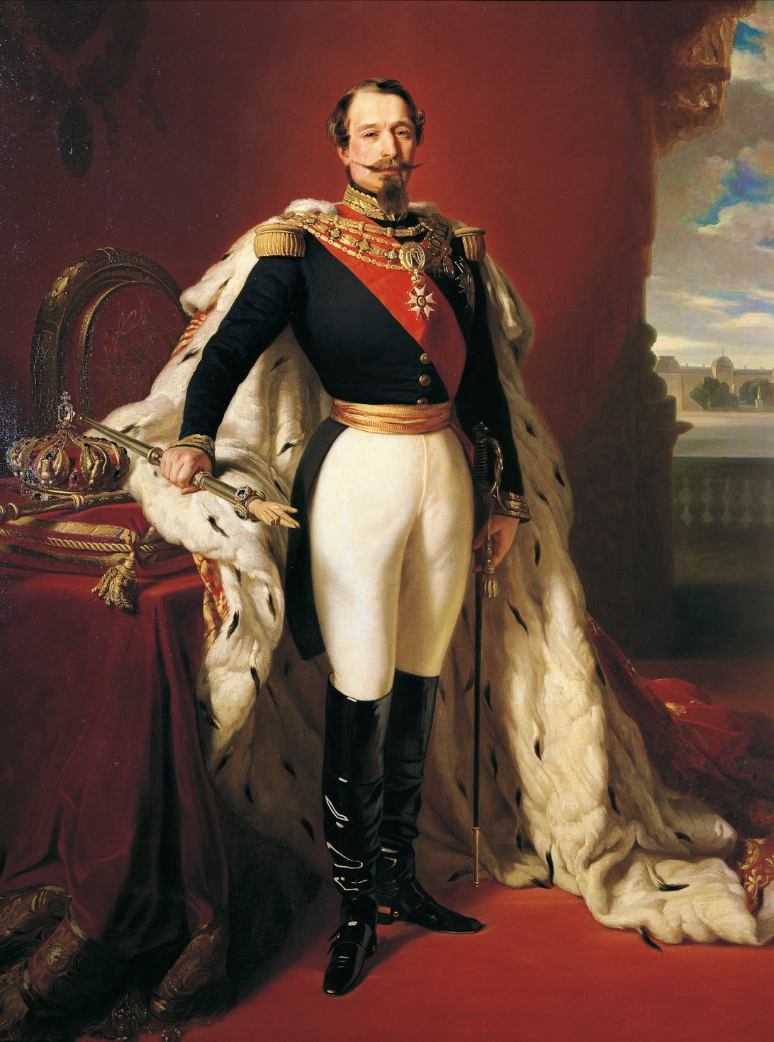Painting of Napoleon III by Franz Xaver Winterhalter