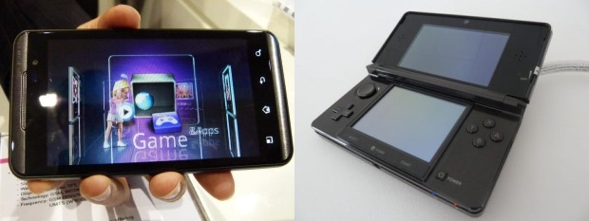 LG Optimus 3D vs Nintendo 3DS in 3D  Read more: http://crave.cnet.co.uk/mobiles/lg-optimus-3d-vs-nintendo-3ds-in-3d-display-destruction-derby-50002793/#ixzz1EAStbwax