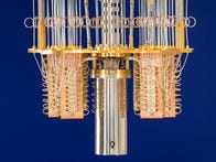 <p>An IBM quantum computer</p>
