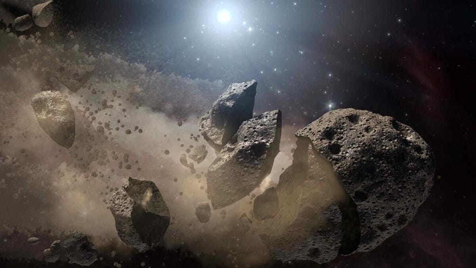 2021 asteroid A small