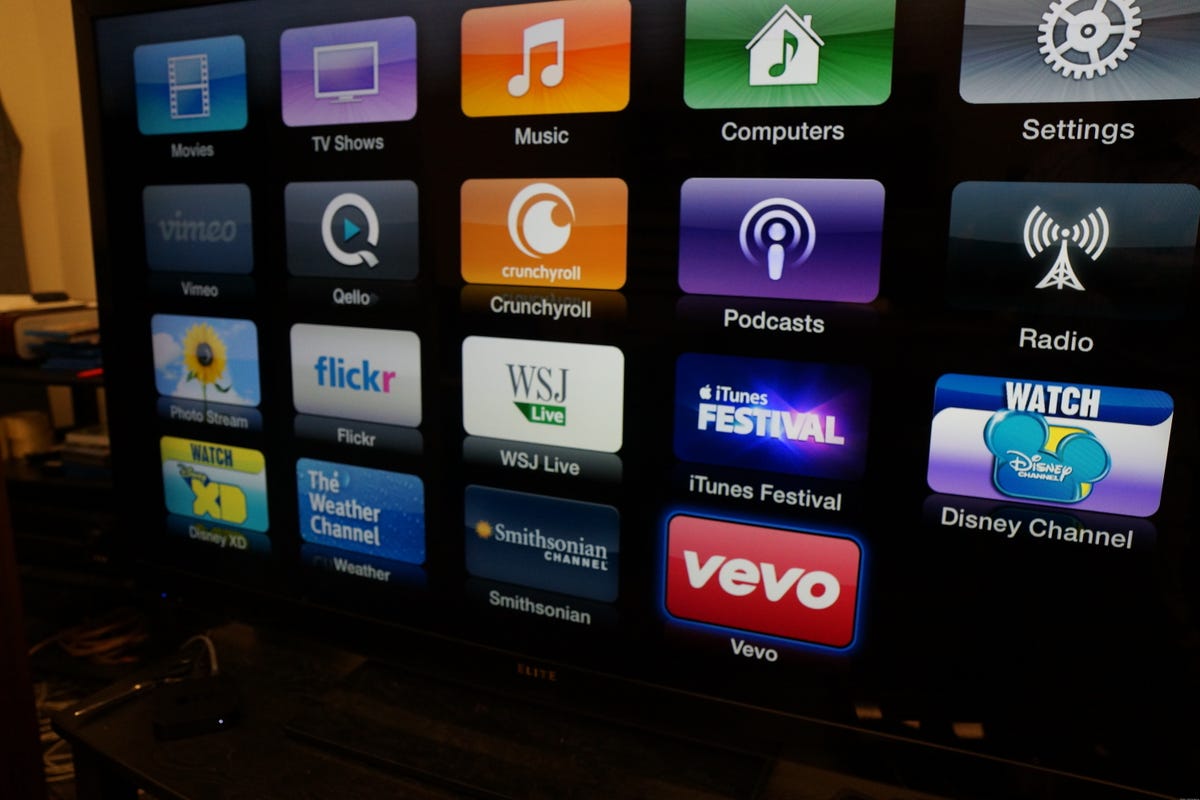The Apple TV added five new apps this morning.