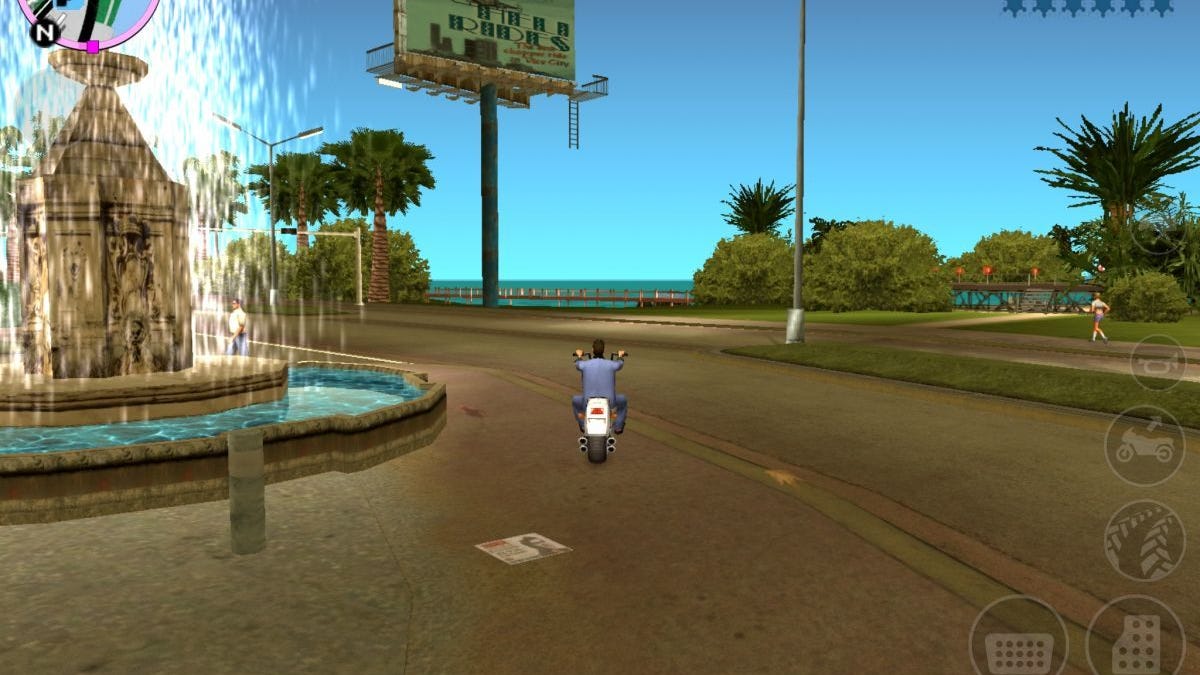 Grand Theft Auto: Vice City for iOS got a nice Retina-enhanced makeover.
