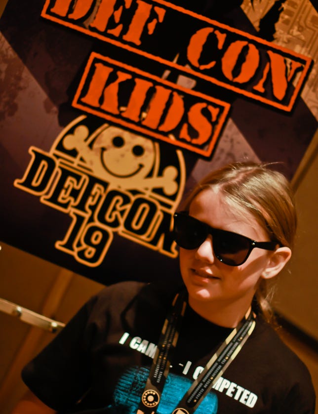 Ten-year-old hacker CyFi discovered her first zero-day exploit earlier this year, and presented her findings at the first DefCon Kids this year.