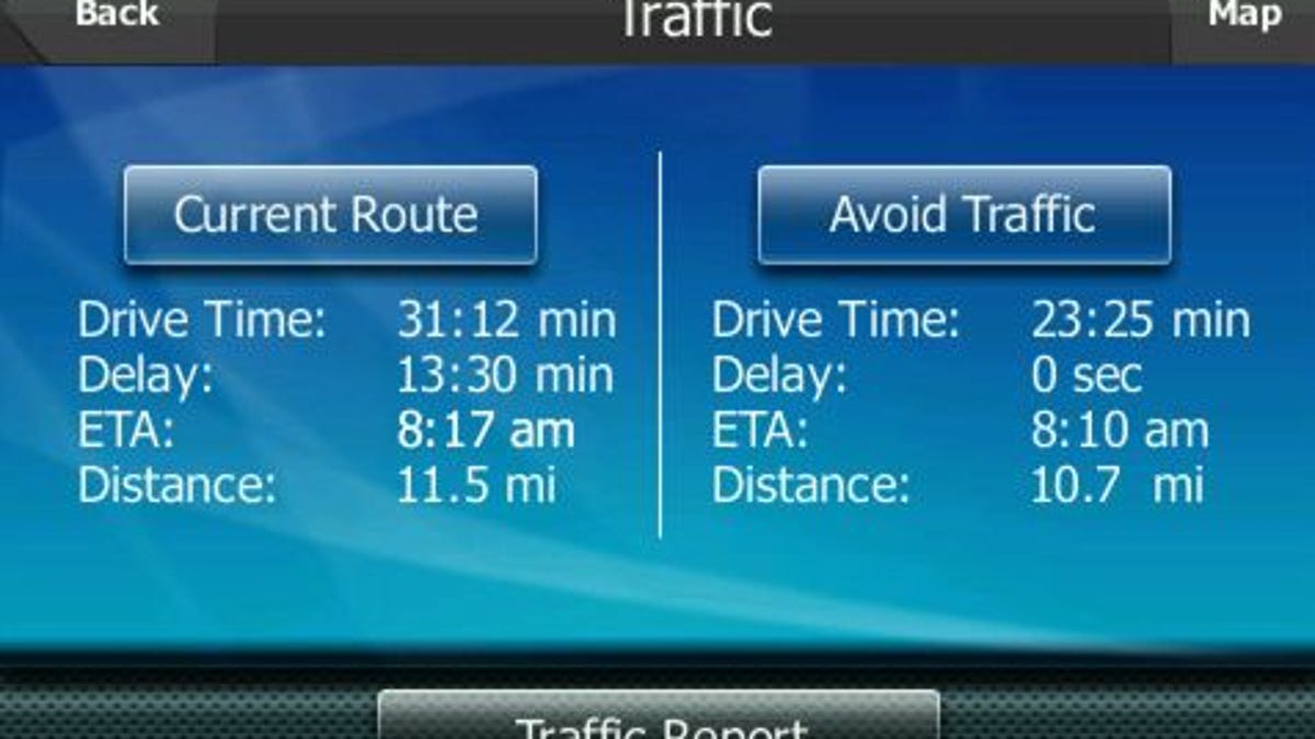 Most GPS apps charge extra for real-time traffic updates, but Magellan RoadMate now offers them free for life.