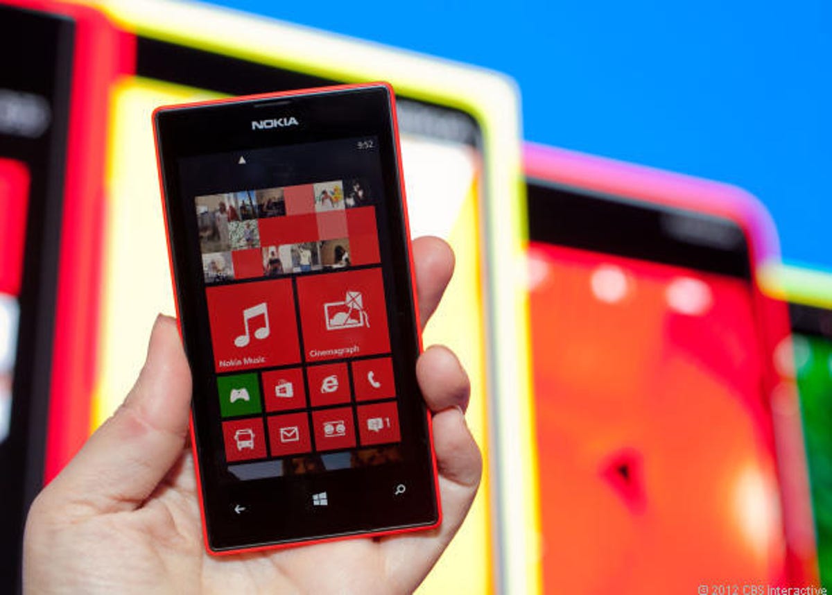 Nokia's Windows Phone-based Lumia 520.