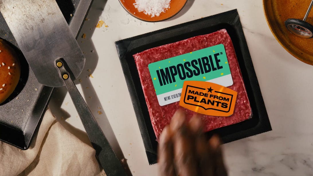 Impossible burger labeling