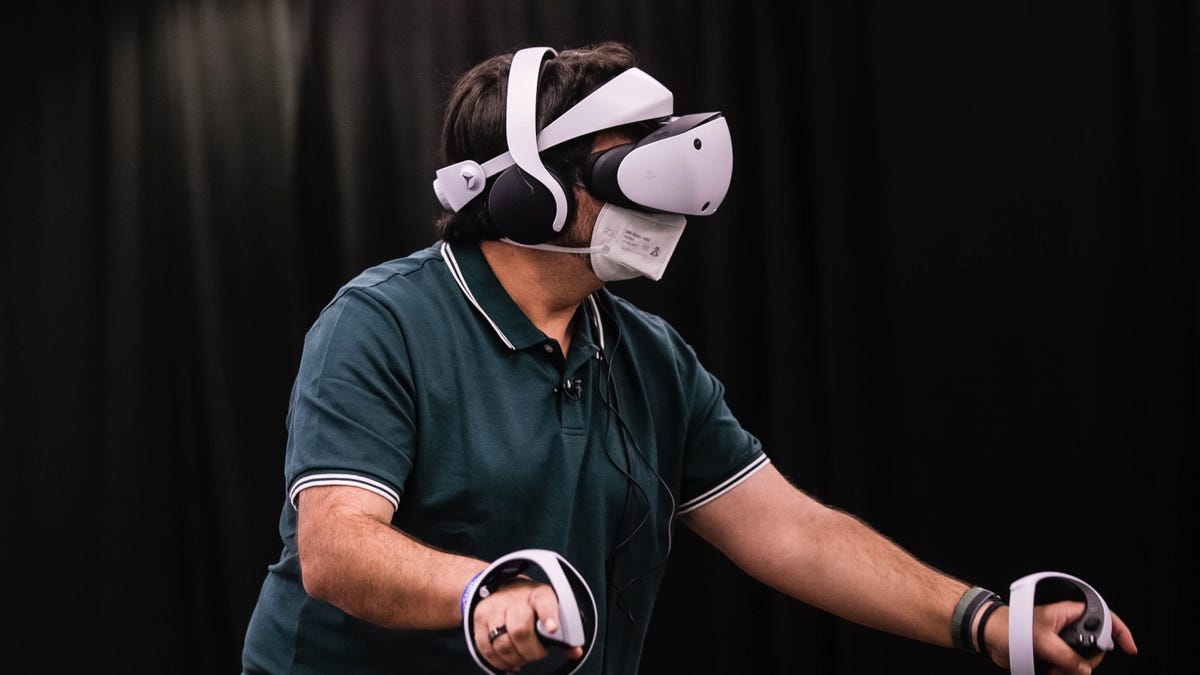 Sony PlayStation VR 2 virtual reality headset