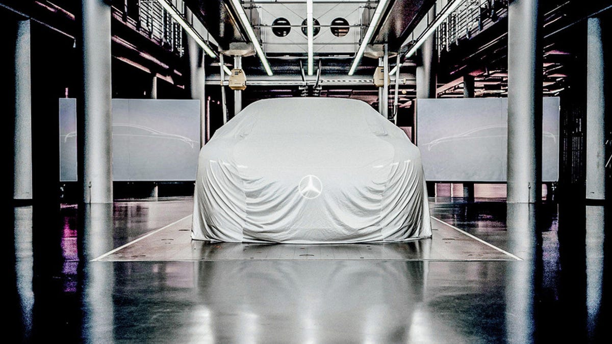 Mercedes-Benz EQ concept teaser, Frankfurt 2019