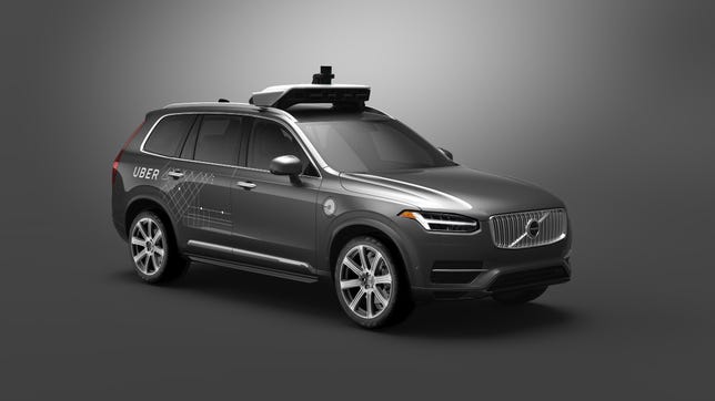 Volvo Uber Autonomous Collaboration