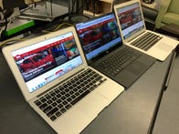 <p>the 11-inch MacBook Air, followed by the XPS 13 and the 13-inch Air.</p>
