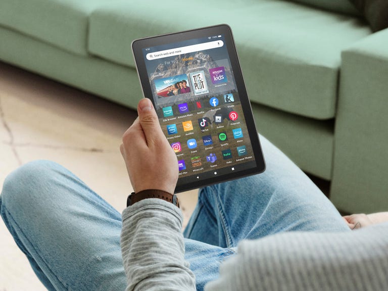 The Fire HD 8 Plus 2022 has 3GB of RAM and wireless charging