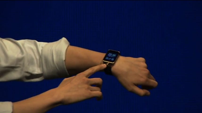 Samsung's smartwatch sequel: The Gear 2