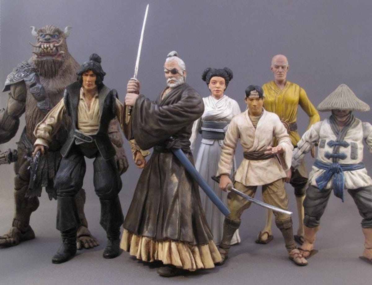 Samurai Wars figurines