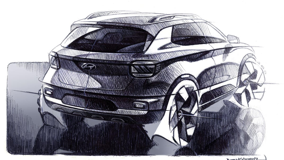 2020 Hyundai Venue sketches