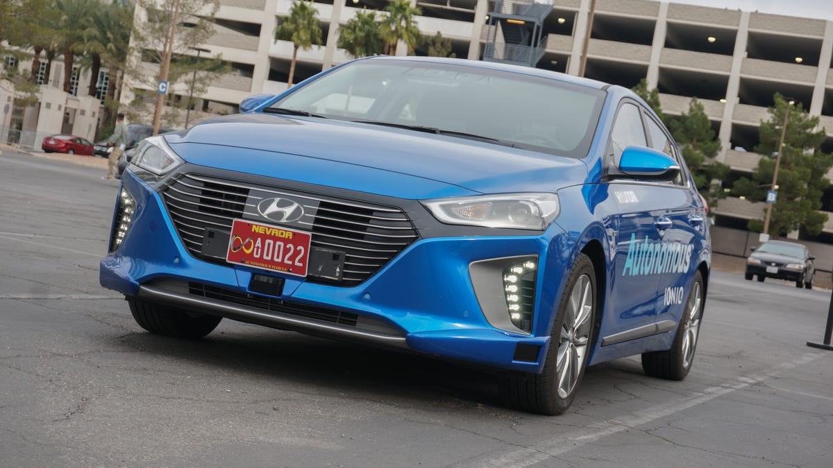 Hyundai autonomous Ioniq prototype