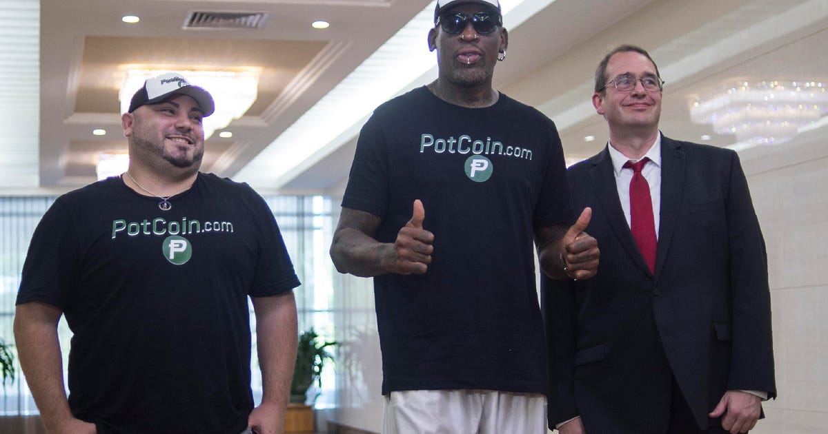 PotCoin is flying Dennis Rodman to the US-North Korea summit. (You read that right)