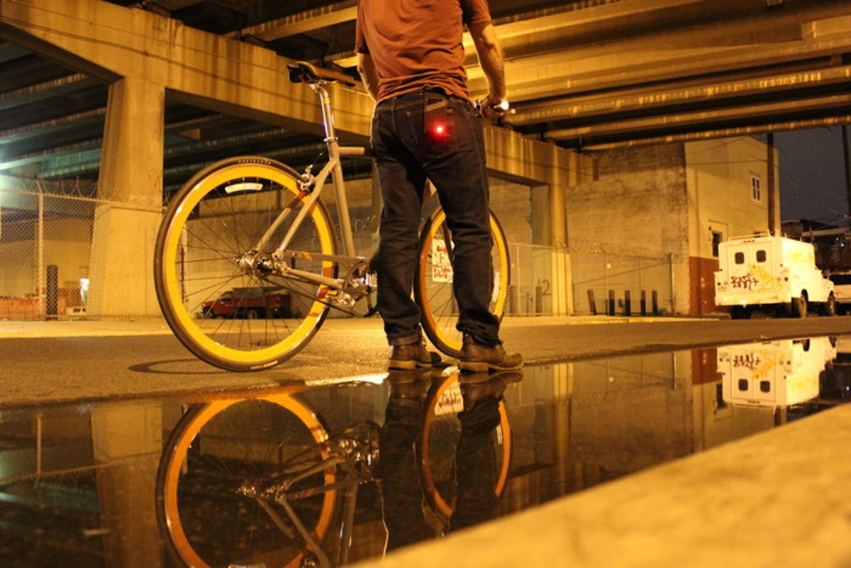 Monocle bike light