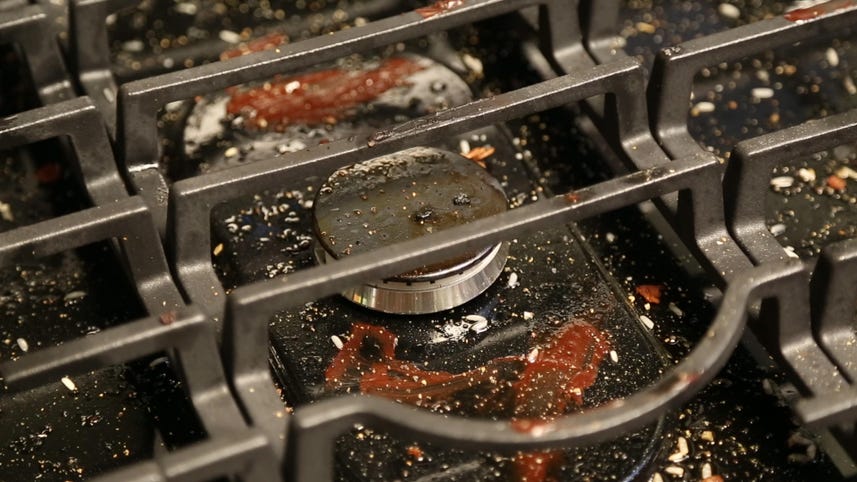 How to clean your gas cooktop