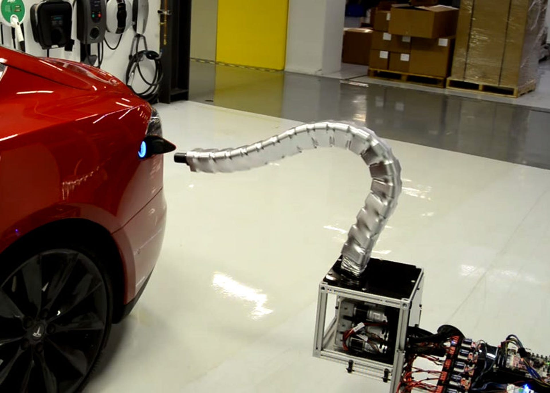Tesla snake charger