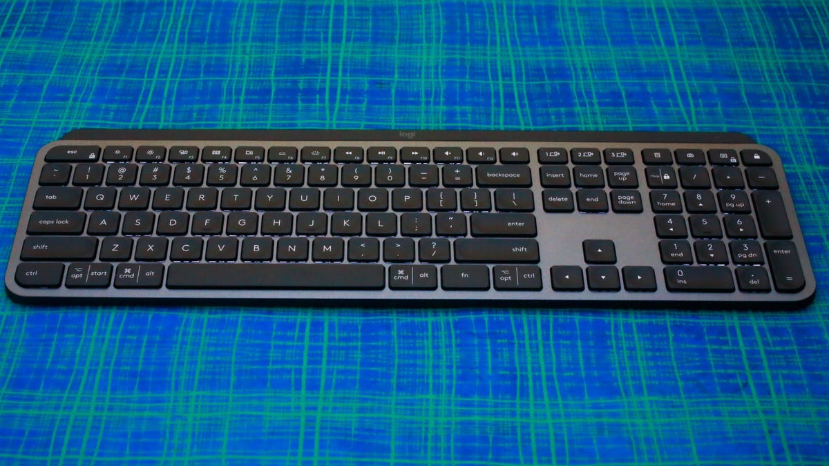 Logitech MX Keys Advanced Wireless Illuminated Keyboard - CNET