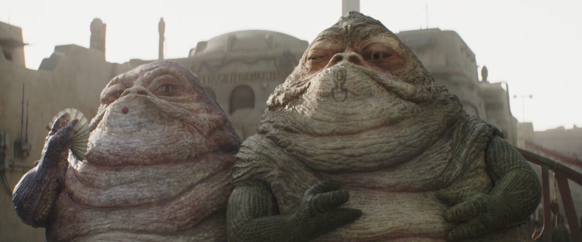 Hutt twins in The Book of Boba Fett