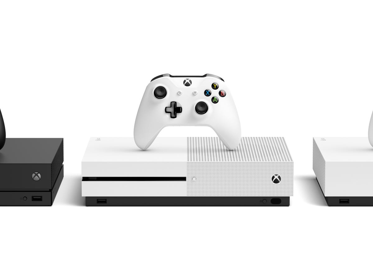tabak voordeel Gom Xbox One S All-Digital Edition vs. Xbox One X: Comparison and buying advice  for Microsoft's game consoles - CNET