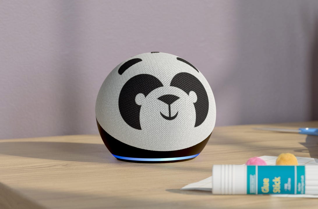 Echo Dot Kids Edition panda version
