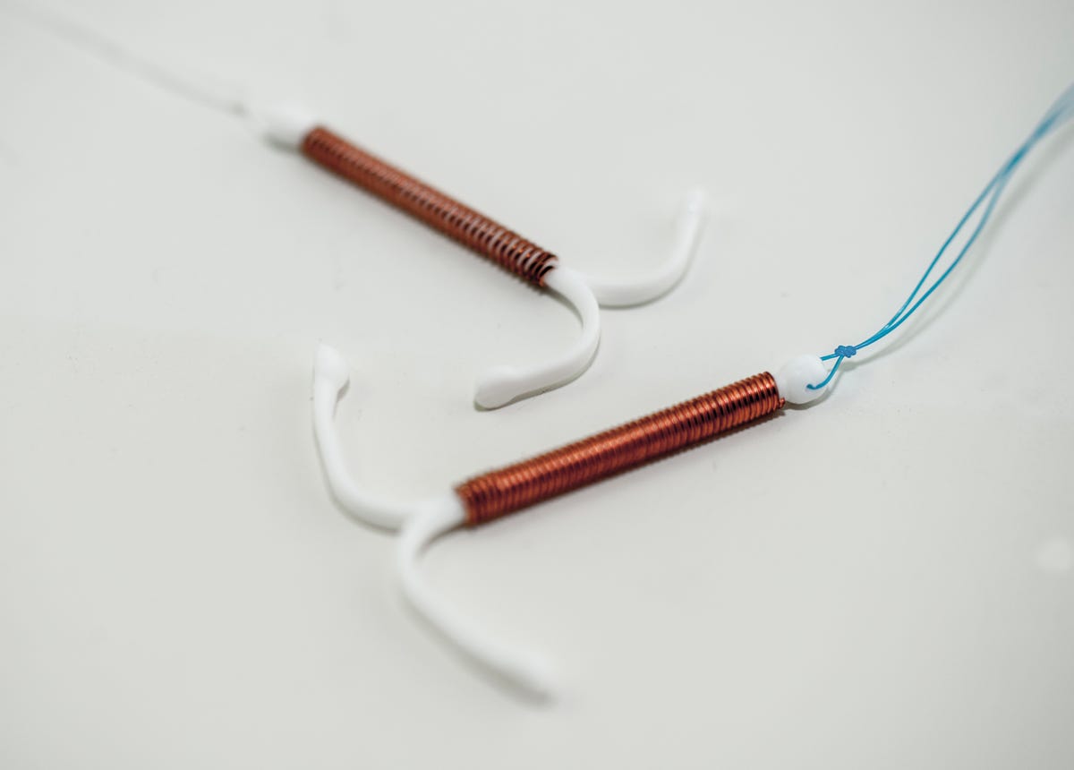 Two copper IUDs