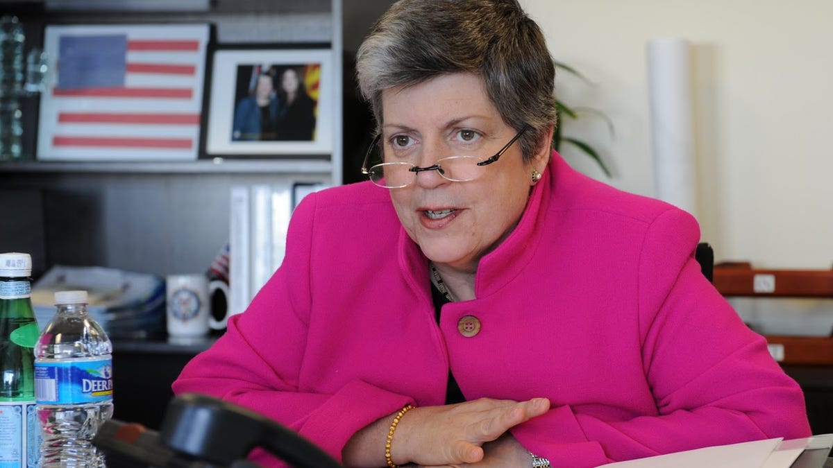 Homeland Security's Janet Napolitano won't receive Internet-monitoring authority now that a CISPA amendment has been withdrawn.