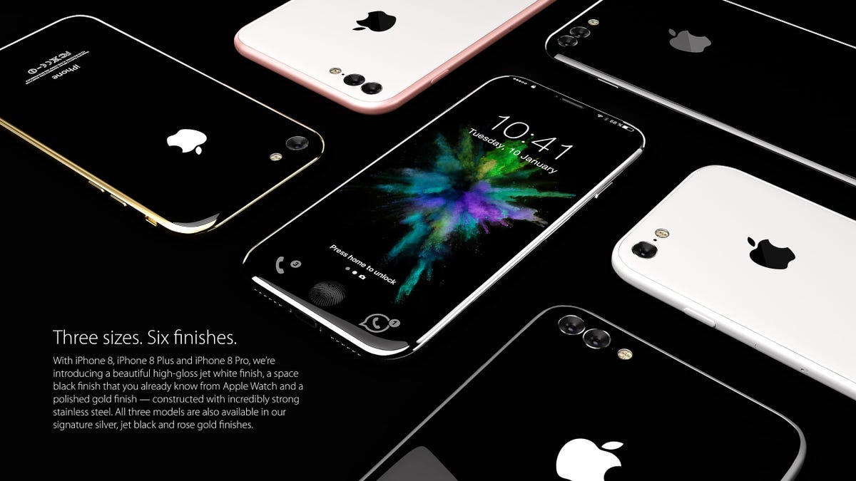Apple iPhone 8 concept phone design by Handy Abo Vergleich