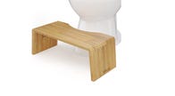Squatty Potty Oslo Bamboo Folding Toilet Stool