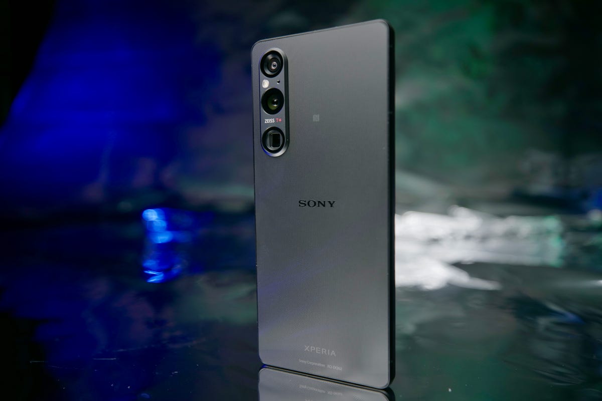The back of the Xperia 1 V