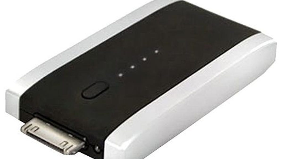 The Mophie Juice Pack Boost offers supplemental power to iDevices.