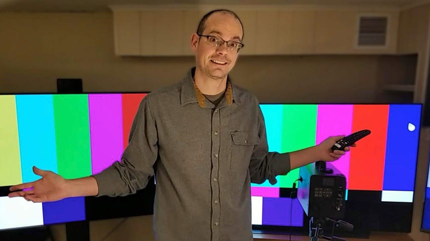 Watch me set up a TV review lab in my basement