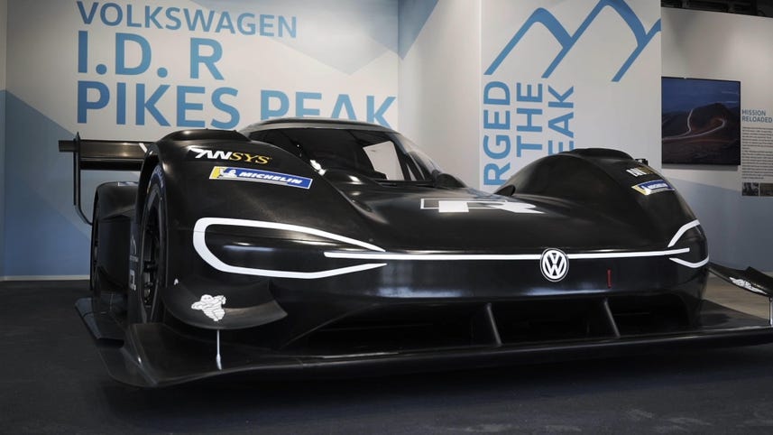 Volkswagen's electric I.D. R is ready to race up Pikes Peak
