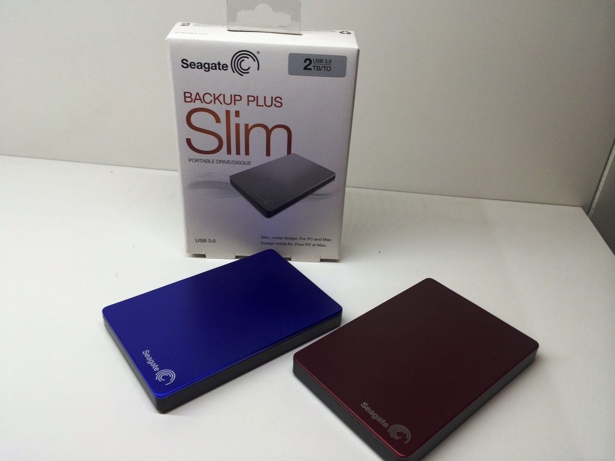 The new Backup Plus Slim from Seagate.