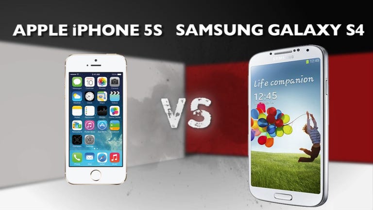 Apple iPhone 5S vs. Samsung Galaxy S4