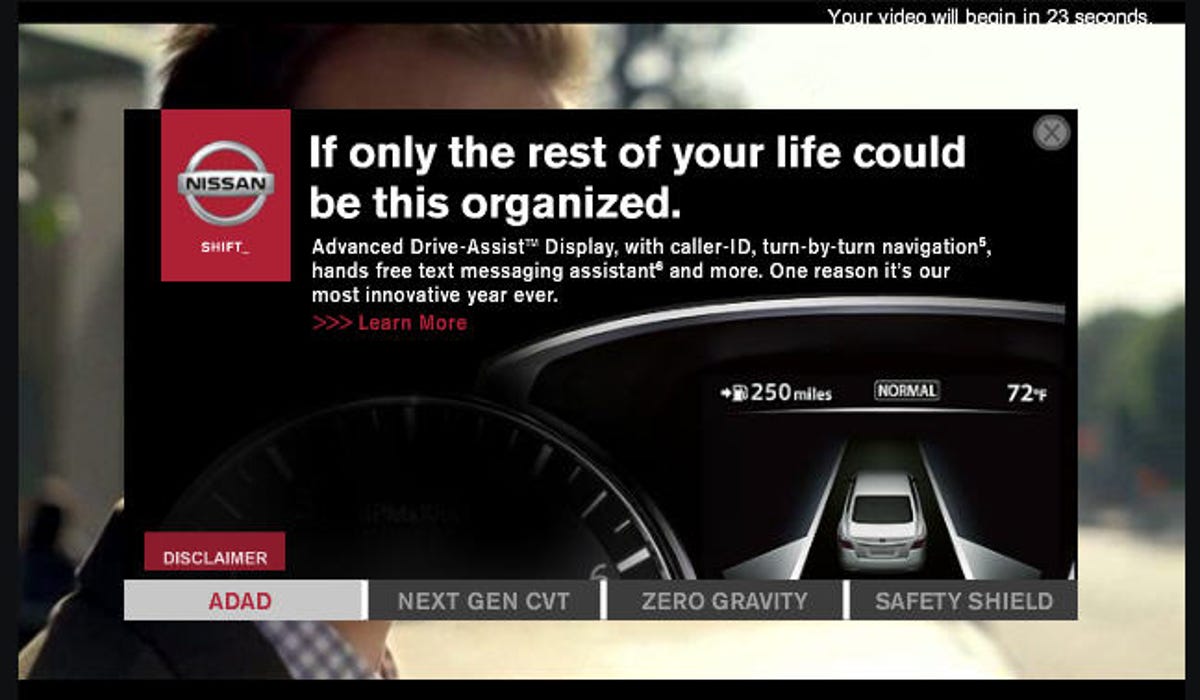 Image: Overlays are cool, but they're still overlaying a really long ad.